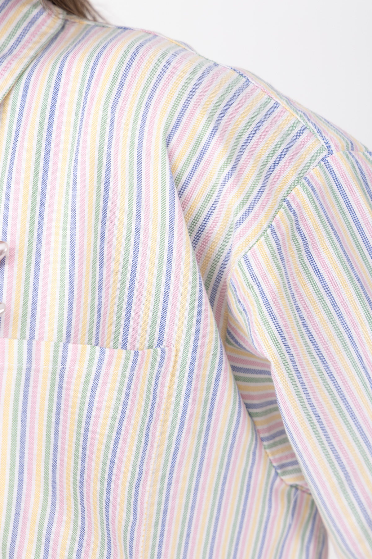 Striped Colored Oxford Shirt | Relaxed Fit