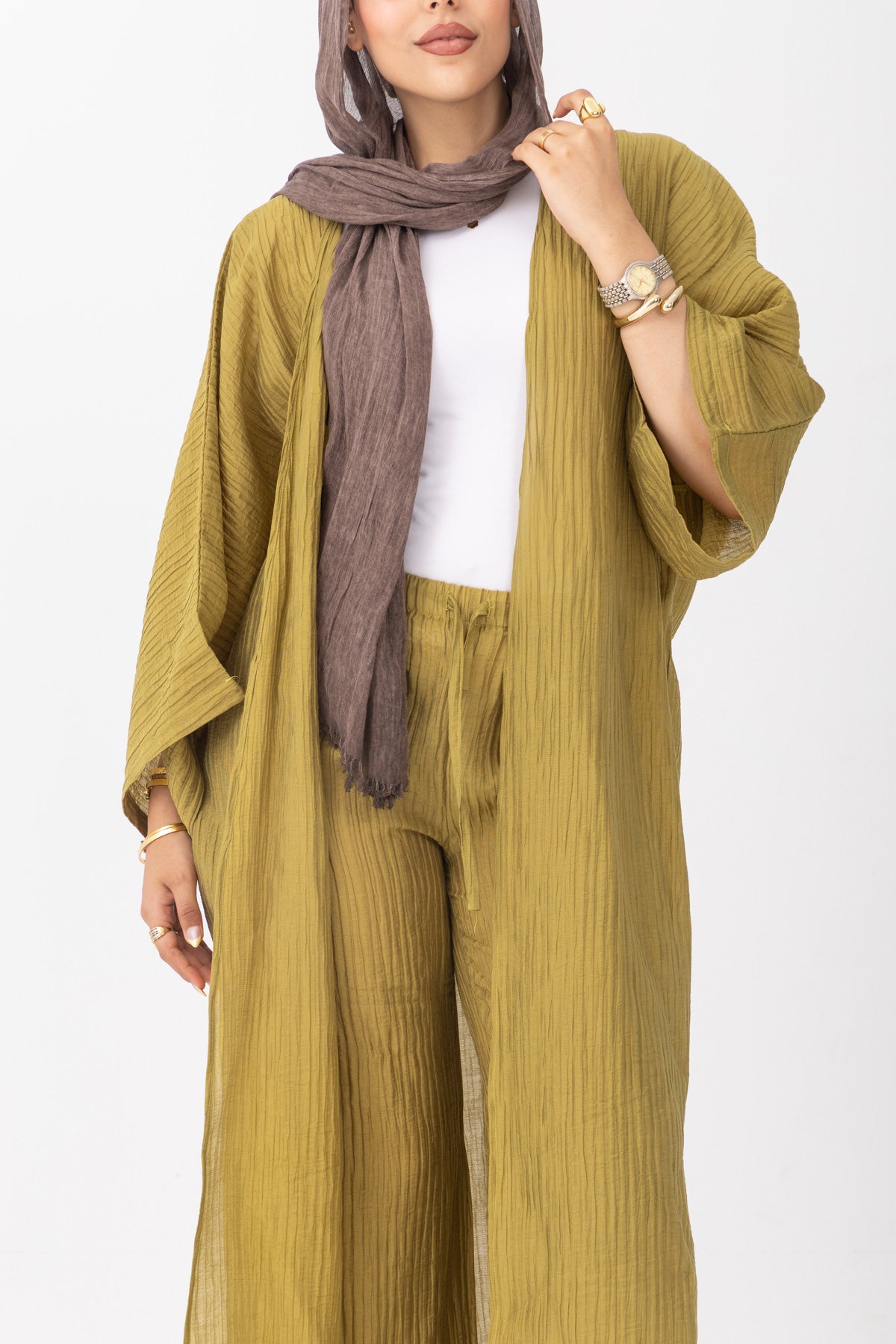 Crushed Set | Olive