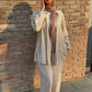 Sandy Breeze Oversized Set  | Beige