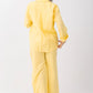 Sunny Yellow | Oversized Linen Shirt