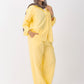 Sunny Yellow | Oversized Linen Shirt