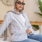 Striped Colored Oxford Shirt | Relaxed Fit