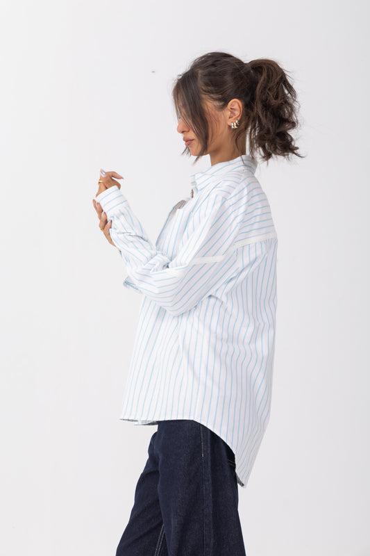 Striped Oxford Shirt | Relaxed Fit