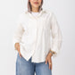 Ivory White Shirt  | Oversized Linen Shirt