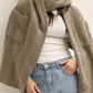 Soft Knit Shawl With Pockets | cafe