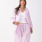 Light Lavender | Oversized Linen Shirt