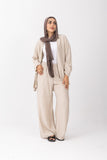 Sandy Breeze Oversized Set  | Beige
