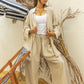 Sandy Breeze Oversized Set  | Beige