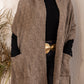 Soft Knit Shawl With Pockets | cafe