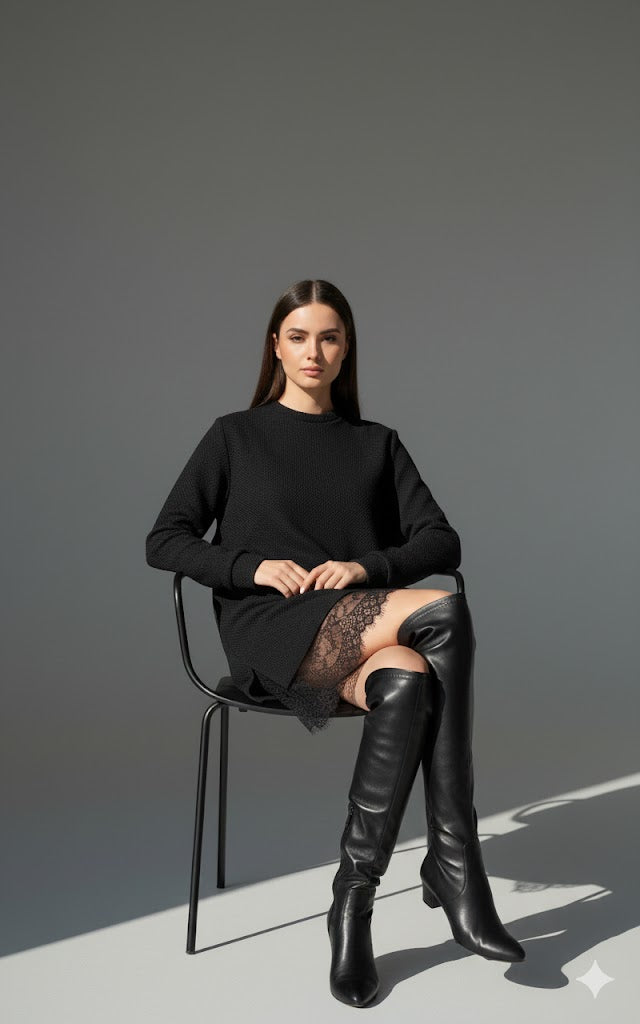 The Muse Dress | Black